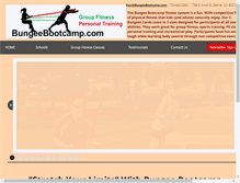 Tablet Screenshot of bungeebootcamp.com